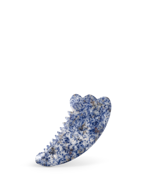 Billede af BUTTERFLY krystal gua sha (blå)